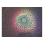 Nappe Escargot Abstrait coloré Art moderne fractal (Devant (Horizontal))