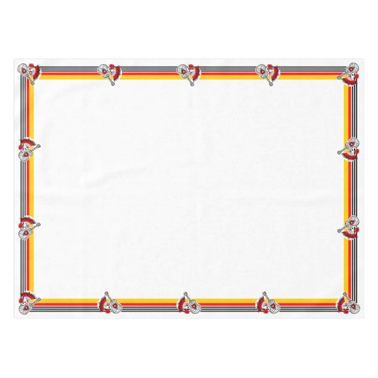 Nappe Espagnol Souvenirs Classic Stripe 52 x 70 (Devant (Horizontal))