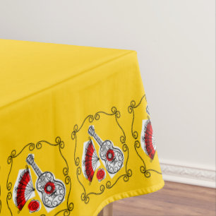 Nappe espagnole 52 x 70 de coins de souvenirs