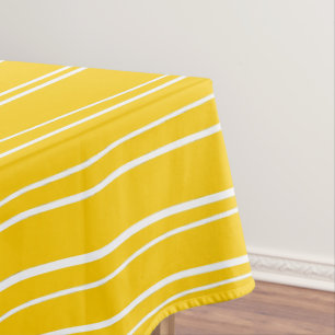 Nappe espagnole de jaune de rayure