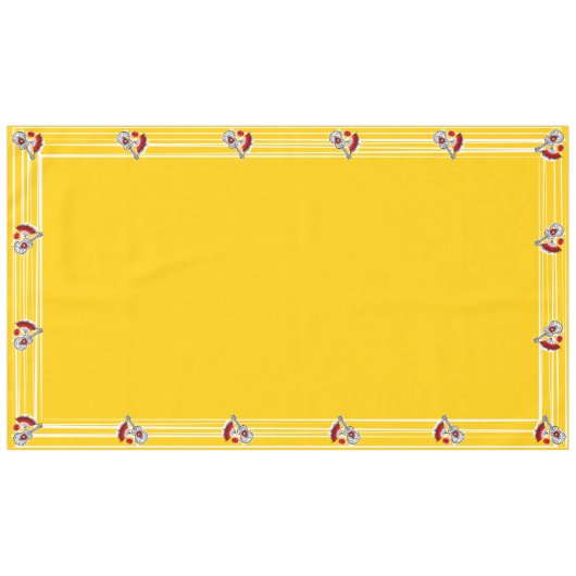 nappe espagnole Souvenirs 60x104 (Devant (Horizontal))