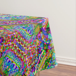 Nappe Esquisse Imaginaire Art - Neon Abstrait Maj 3