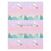 Nappe Étalement de Noël pastel au clair de lune (Devant)