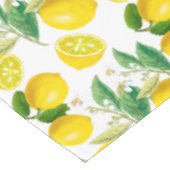 Nappe Été, agrumes, style méditerranéen floral, citron  (Angle)