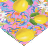 Nappe Été, agrus, boho, bohème, floral méditerranéen (Angle)