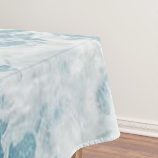 Nappe Été Bleu Océan Vague (In Situ)