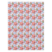 Nappe Été, boho, bohème, floral, style méditerranéen  (Devant)