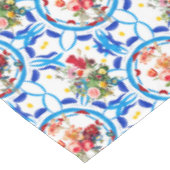 Nappe Été, boho, bohème, floral, style méditerranéen (Angle)