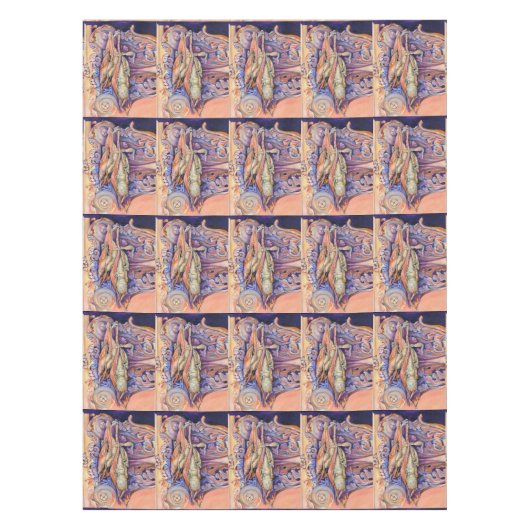 Nappe Étiquette de jeu Spike and Curly (Devant)