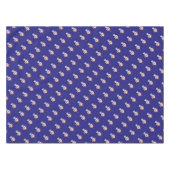 Nappe étoile anges prier bleu (Devant (Horizontal))