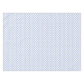 Nappe Étoile bleue de David sur fond blanc (Devant (Horizontal))