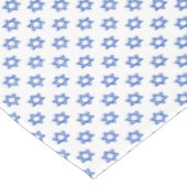 Nappe Étoile bleue de David sur fond blanc (Angle)