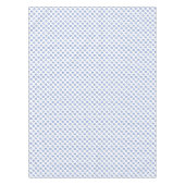 Nappe Étoile bleue de David sur fond blanc (Devant)
