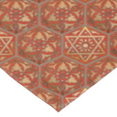 Nappe Étoile de David Rouge doré (Angle)