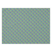 Nappe Étoile de David Turquoise fine (Devant (Horizontal))