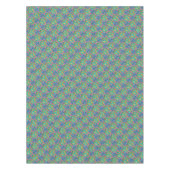Nappe Étoile de David Turquoise fine (Devant)