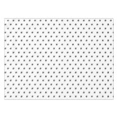 Nappe Étoile de Noël monochromatique simple et chic (Devant (Horizontal))