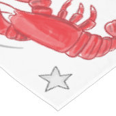 Nappe Étoile du drapeau de la bière de homard (Angle)