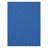 Nappe étoiles bleu et blanc moderne motif mignon fun (Devant)