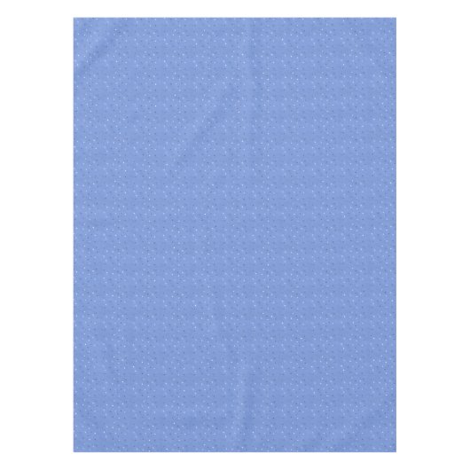 Nappe Étoiles bleues et blanches sur bleu clair (Devant)