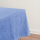 Nappe Étoiles bleues et blanches sur bleu clair (In Situ)