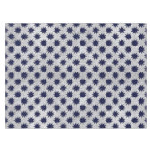 Nappe étoiles bleues & étoiles blanches & étoiles brilla (Devant (Horizontal))