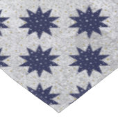 Nappe étoiles bleues & étoiles blanches & étoiles brilla (Angle)