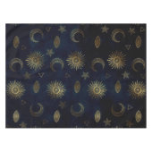 Nappe Étoiles célestes Blue Gold Sun Moon (Devant (Horizontal))