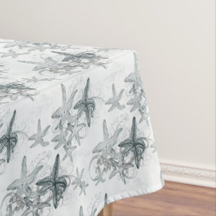 Nappe Étoiles de mer sur le motif de mer