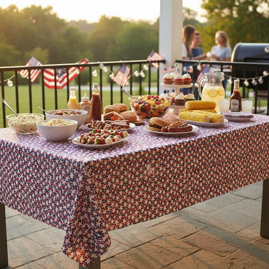 Nappe Étoiles et bandes 