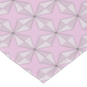 Nappe Étoiles et diamants roses (Angle)