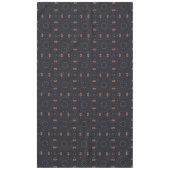 Nappe Étoiles et motif d'engin spatial unique (Devant)