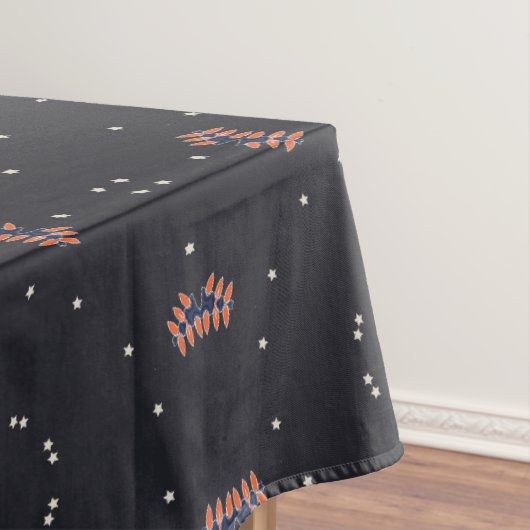 Nappe Étoiles et motif d'engin spatial unique (In Situ)