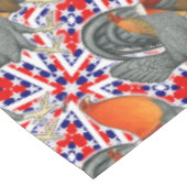 Nappe Étoiles et rayures Gamefowl (Angle)