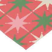 Nappe Étoiles explosives de Noël rétro modernité du mili (Angle)