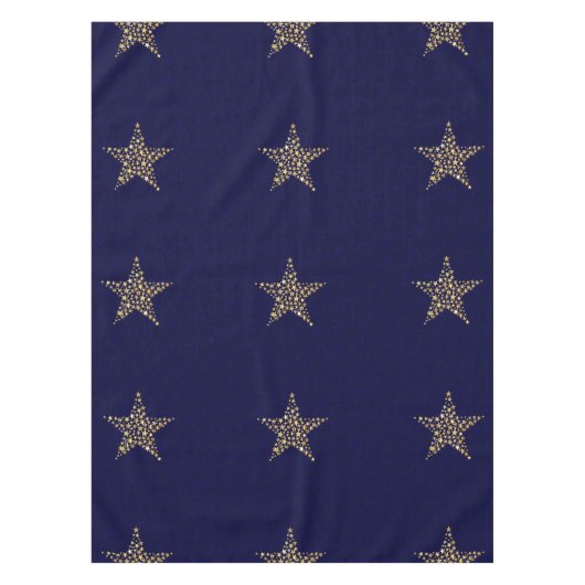 Nappe ÉTOILES FESTIVES Bains de vacances BLUE (Devant)
