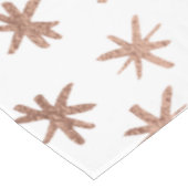 Nappe Étoiles métalliques - cuivre (Angle)