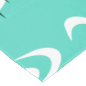 Nappe Étoiles Motif Turquoise (Angle)