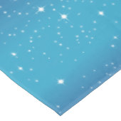 Nappe Étoiles simples sur fond dégradé bleu (Angle)
