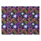 Nappe Étoiles sur noir. (Devant (Horizontal))