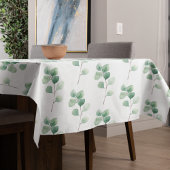 Nappe Eucalyptus Motif vert