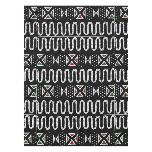 Nappe "Évoquez l'esprit de l'Afrique : (Devant)