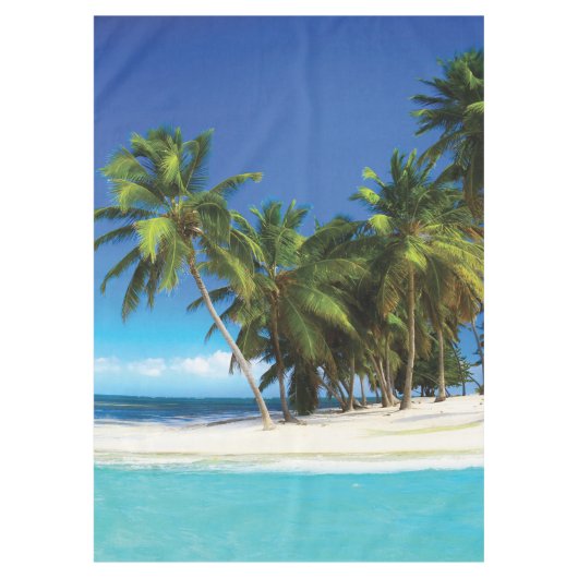 Nappe Exotic beach throw pillow (Devant)