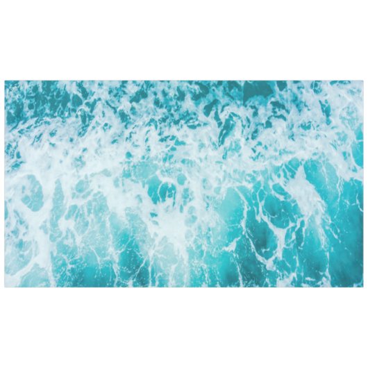 Nappe Explorez les vagues de l'océan bleu (Devant (Horizontal))