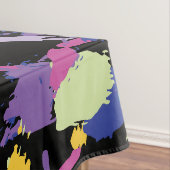 Nappe Explosion de couleurs vives : éclaboussures de cou (In Situ)