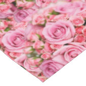 Nappe Explosion de fleurs de bouquet rose (Angle)