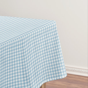 Nappe F & L En vichy bleu foncé