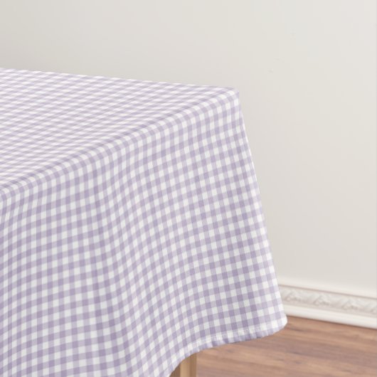Nappe F & L Gingham Violet Foncé (In Situ)