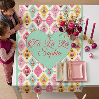 Nappe Fa La La Casse-Noisette Noël Fée Pastel Vibes