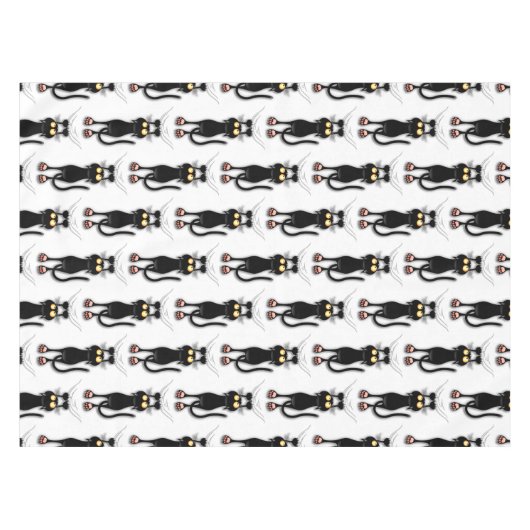 Nappe Fabric de Cat funny (Devant (Horizontal))